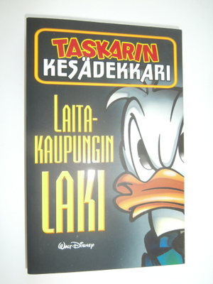 AKU ANKAN TASKUKIRJA TASKARIN KESÄDEKKARI LAITAKAUPUNGIN LAK