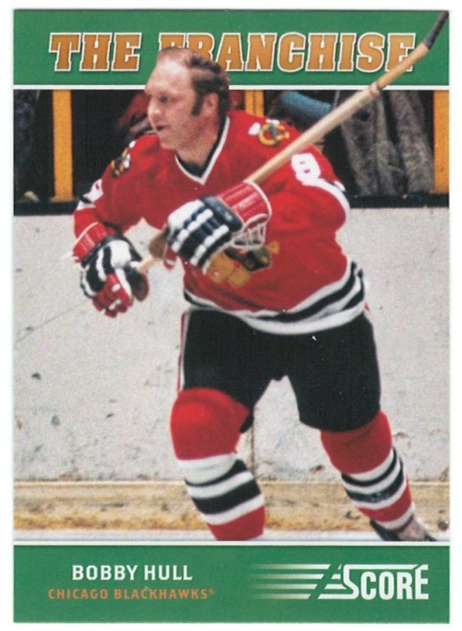 12-13 Score Franchise Original Six #OS6 Bobby Hull
