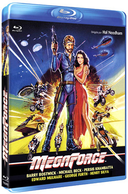 Megaforce -Aavikkosoturit 1982 toiminta scifi -BLU-RAY -UUSI