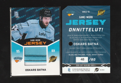 Oskars Batna Jersey Pelicans Blueline 2026-27