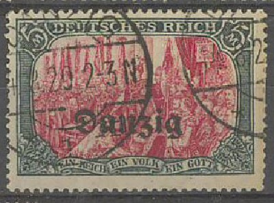 Danzig Mi 15 o