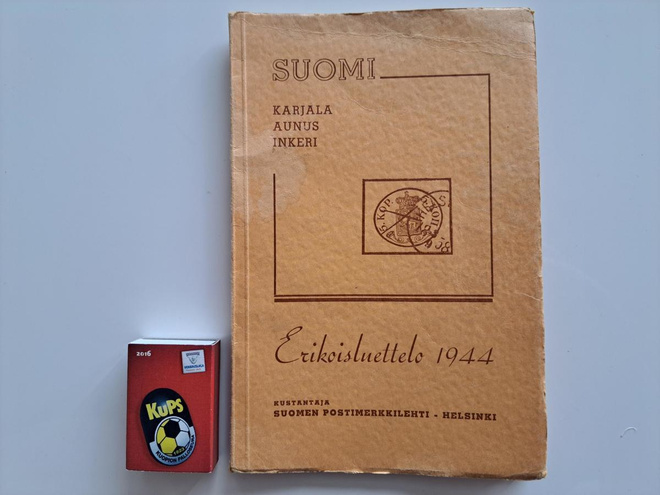 Suomi postimerkkiluettelo 1944 - Karjala - Aunus - Inkeri.