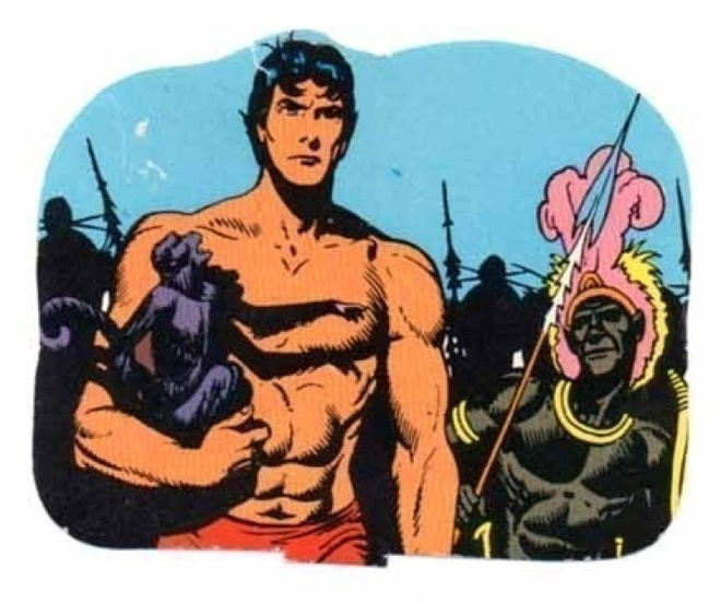 TARZAN / Tarzan, apina ja viidakon kansaa. 1970-l.