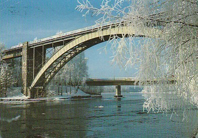 Postikortti, HEINOLA, sillat