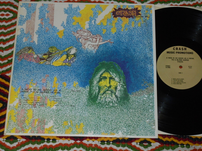 CRASH TOPS - FACES - A Nod Is As Good As A  - LP 1972 USA NM