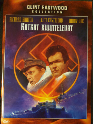 Kotkat kuuntelevat DVD Richard Burton Clint Eastwood