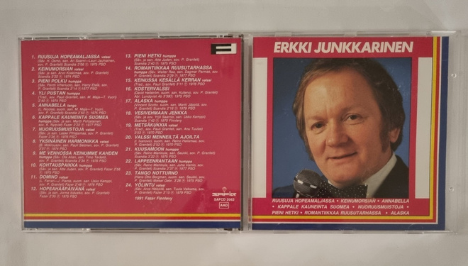 ERKKI JUNKKARINEN: ERKKI JUNKKARINEN CD