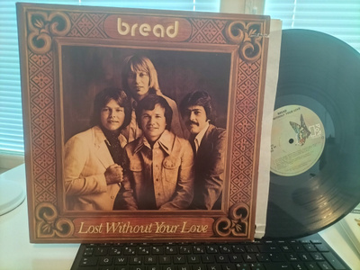 BREAD, Lost without your love, LP US -77 UPEA KUNTO !!