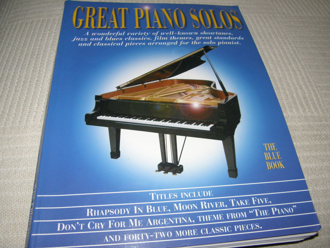Great Piano Solos The Blue Book  -nid