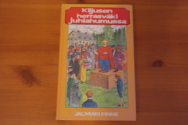 Jalmari Finne:Kiljusen herrasväki juhlahumussa.Sid.