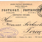 FIRMAKORTTI RAUMA WALFRID WIKMAN KIRJAKAUPPA - pikkukuva 1
