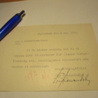 1936 Mariehamn Nya Bokhandeln liikekortti - pikkukuva 2