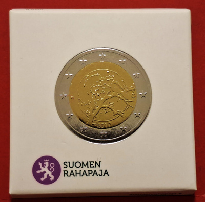 Suomi 2 Euro PROOF 2017, Suomalainen luonto.