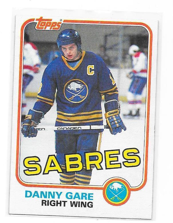 1981-82 Topps #14 Danny Gare Buffalo Sabres