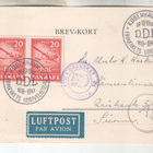 FDC 1943 20 Öre  Tanskasta Suomeen  sotasensuuri. - pikkukuva 1