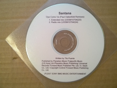 Santana - Oye Como Va CDS