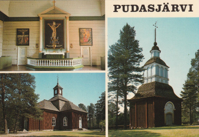 KIRKKOKORTTI - PUDASJÄRVEN KIRKKO - 3