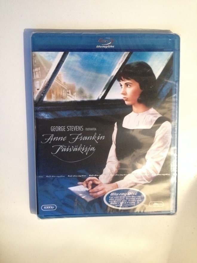 Anne Frankin päiväkirja (Blu-ray) Millie Perkins [UUSI!]