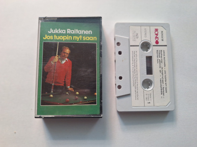 JUKKA RAITANEN - JOS TUOPIN NYT SAAN c-kasetti