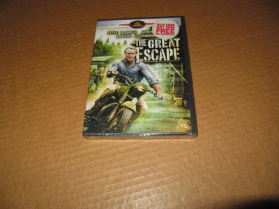The Great Escape DVD Steve Mc Queen v.1963/2000 UUSI