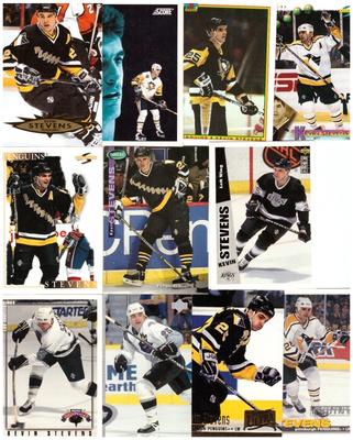 11 x KEVIN STEVENS Kings, Penguins