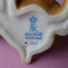 figuuri kaunis koira posliinia Kaiser tehdas korkeus 11cm - pikkukuva 5