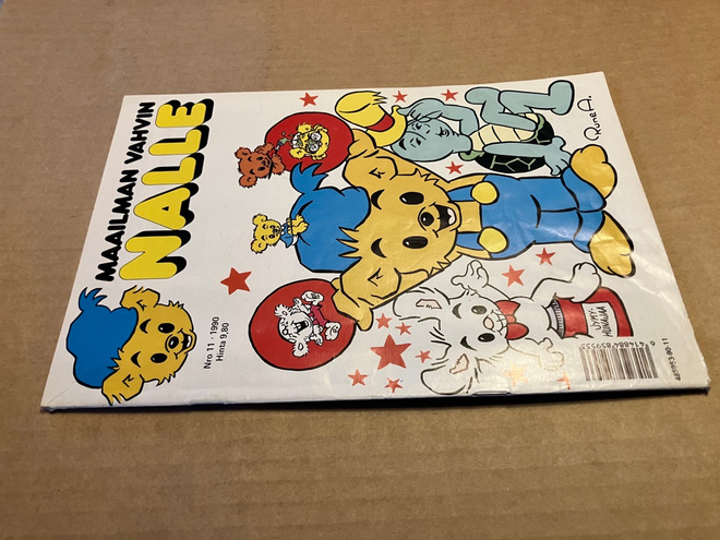 MAAILMAN VAHVIN NALLE 11/1990 HYVÄ