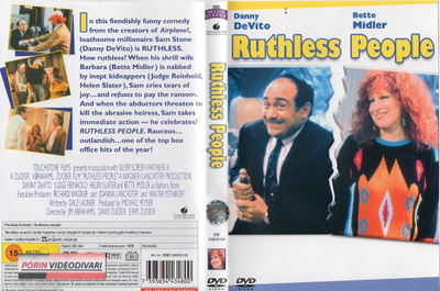 Ruthless People - Pirullisia Ihmisiä (33 715) k -FI- DVD suo