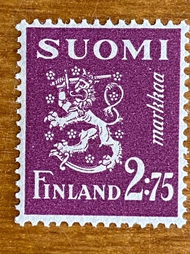LEIJONAMALLI 1930 2,75MARKKAA**