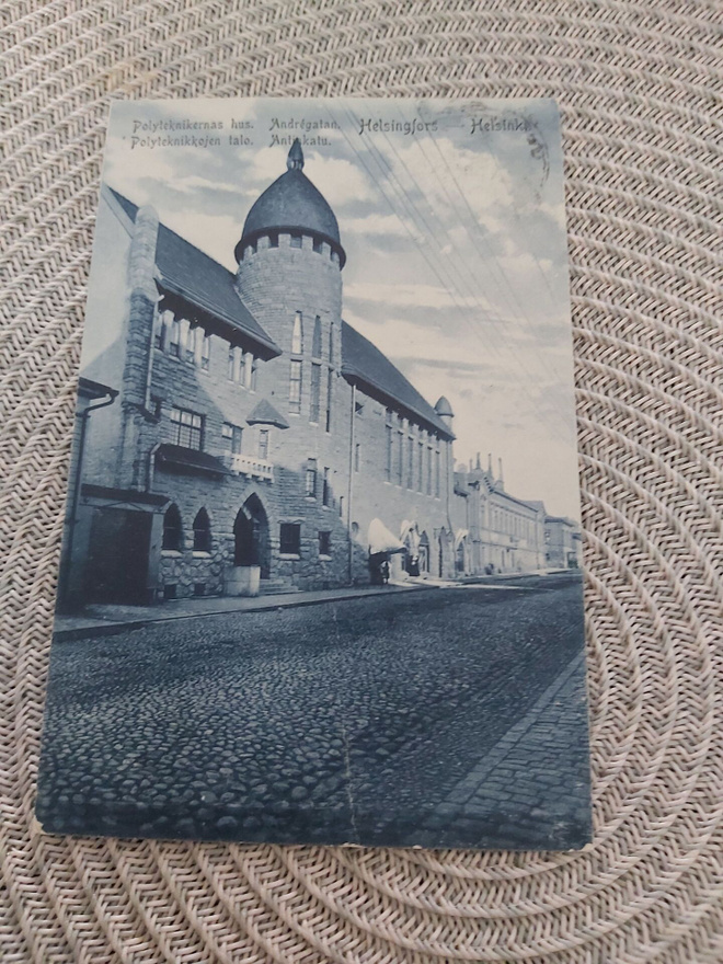 Helsinki Polyteknikkojen talo kortti