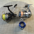 Daiva Regal 2500 Xi ja Shimano 2500 kelat ja vavat. - pikkukuva 2
