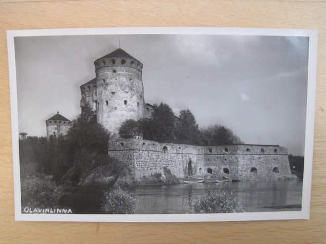 VANHA Valokuva Savonlinna 1950-luku