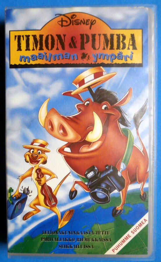 VHS - Disney - Timon & Pumba maailman ympäri - 1996