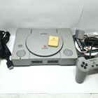 PS1 modattu konsoli + ohjain + muistikortti [2] - pikkukuva 1