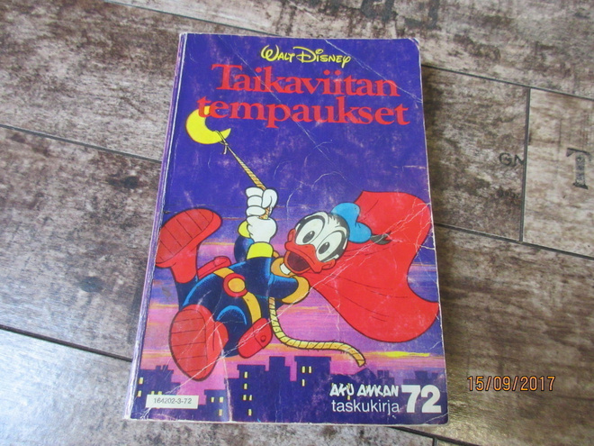 Aku Ankan taskukirja 72 - Taikaviitan tempaukset (1.Painos)