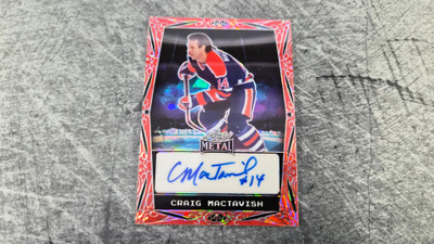 Craig MacTavish Leaf Metal Auto /7
