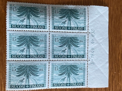 MAAILMAN METSÄKONGRESSI 15MK NUMEROKUUSILO**