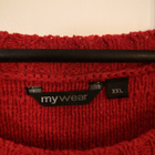 Pirteän punainen neule XXL my wear - pikkukuva 2