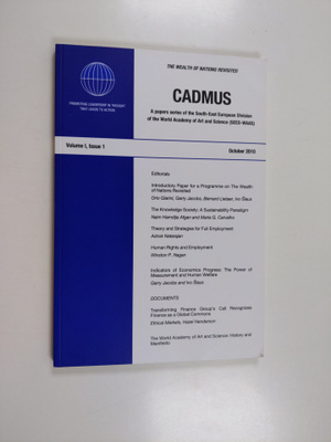 Cadmus : a papers series of the South-East European Divis...