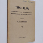 O. A. Purhonen : Tauluja metsänomistajille ja metsänhoito... - pikkukuva 1