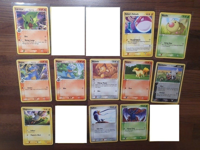 Pokemon  EX Delta Species sarjan kortteja yksittäin myynniss