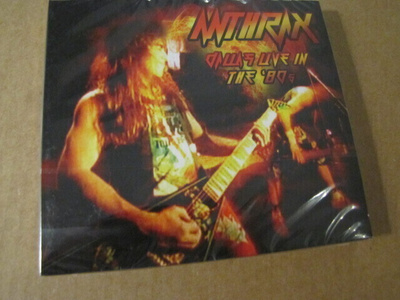 Anthrax Dallas live in the '80s 2x cd muoveissa