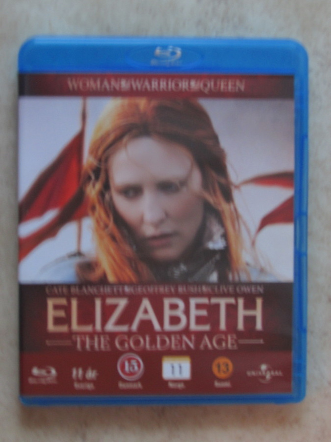 Elisabet - Kultainen aika, blu-ray. Cate Blanchett
