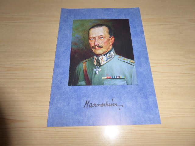 Uusi Mannerheim juliste koko A4