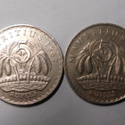 Mauritius. 5 rupees 1987, 1992. - pikkukuva 1