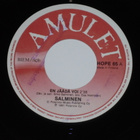 7" SALMINEN - En Jäädä Voi - single 1991 suomi country MINT- - pikkukuva 1