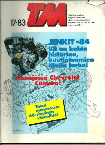 TM – Tekniikan Maailma numero 17 / 1983 - lehti