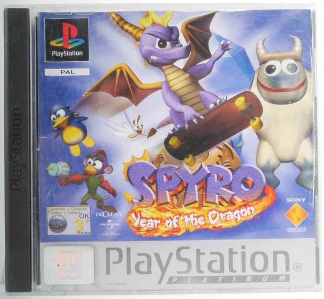 Spyro: Year Of The Dragon (Platinum)