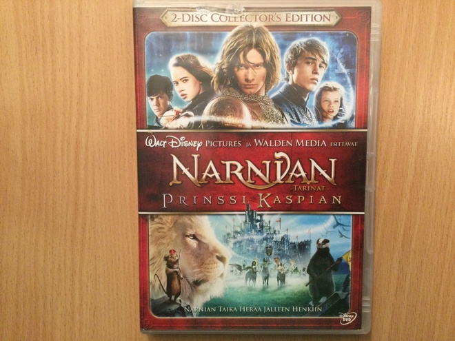 Narnian Tarinat - Prinssi Kaspian- tupla DVD_