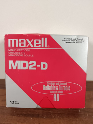 Maxell MD2-D lerppuja 6kpl